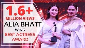 Alia Bhatt Wins Best Actress Award at International Film Festival